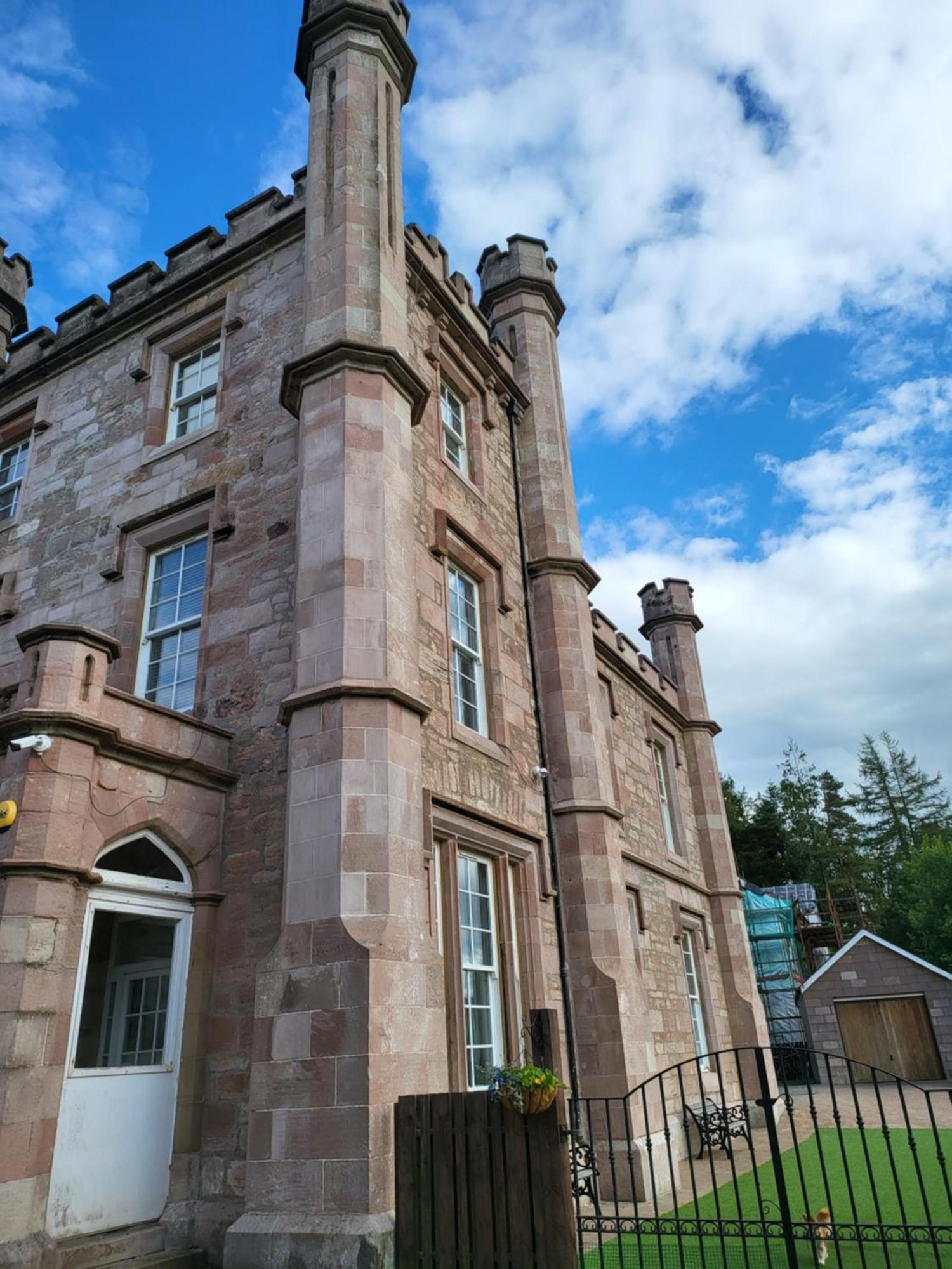 Langhouse Castle Bed And Breakfast Inverkip Екстер'єр фото